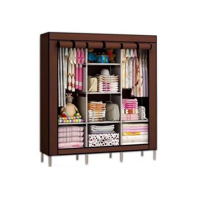 Armoire Penderie 3 Battants - Rangement Pratique et Spacieux